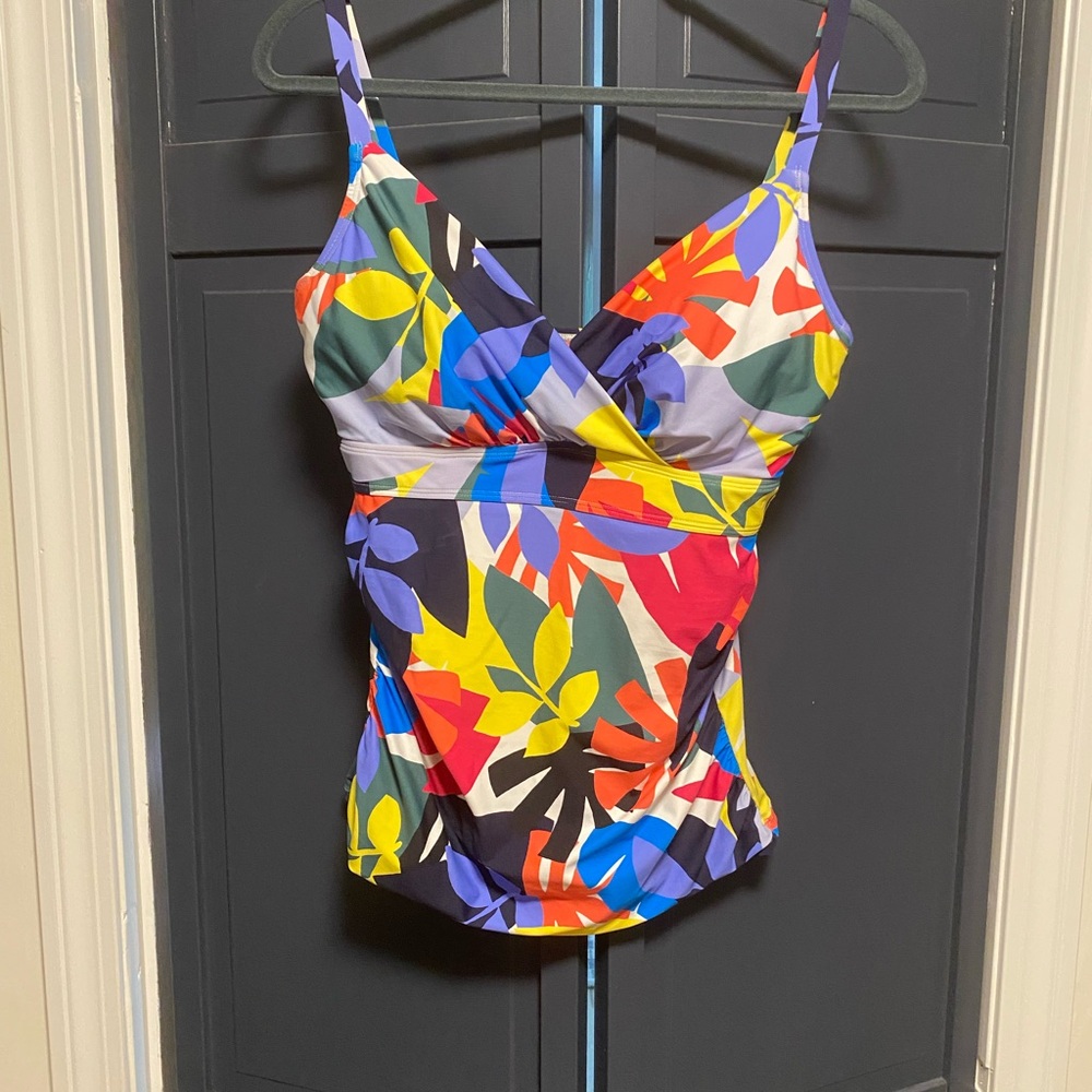 Anne Cole Multicolor Floral Swimsuit